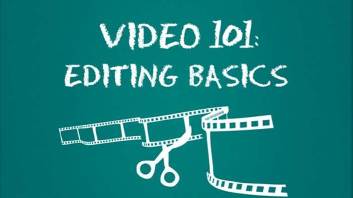 Video Editing Basics