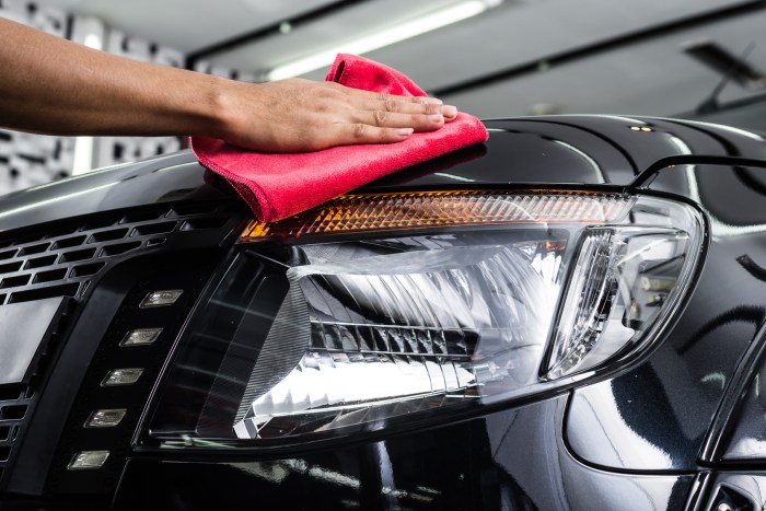 Car detailing techniques